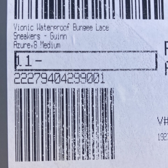 Vionic Guinn Bungee Lace Sneakers, size 8, NWOT - Picture 6 of 7